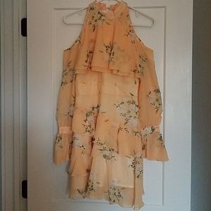 Floral Ruffle Dress
